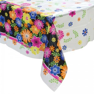 Χονδρική Προσαρμοσμένη Happy Birthday Party Διακοσμήσεις Table Τραπεζομάντιλο