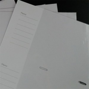 Σελίδες λευκωμάτων φωτογραφιών προσαρμοσμένου χαρτιού