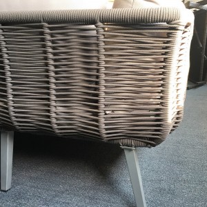 L σε σχήμα εξωτερικού χώρου καναπέ