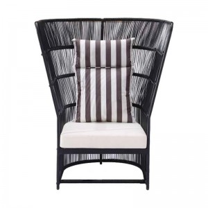 Σύγχρονη υπαίθρια έπιπλα κήπου Rattan Sofa Set