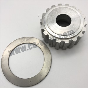 Προσαρμοσμένη μηχανική κατεργασία CNC θερμικά επεξεργασμένη τροχαλία από ανοξείδωτο χάλυβα Ανταλλακτικά εξαρτημάτων αυτοκινήτω...