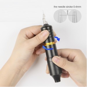 επαγγελματικό μηχάνημα τατουάζ Κράμα αλουμινίου περιστροφικό Φυσίγγιο Φυσίγγιο Περιστροφικό τατουάζ μηχανή όπλο για shader λινάρ...