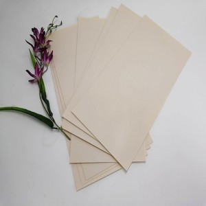 Υψηλής ποιότητας 0,5 χιλιοστά βερίκοκο άκαμπτο πλαστικό φύλλο πολυεστέρα PET για έπιπλα