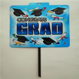 Διαφήμιση Grad για Διακόσμηση Παιδικής Διασκέδασης και Διασκεδαστικό Essentials Yard Sign