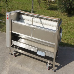 Νέος τύπος QX-818 Καθαριστής φρούτων / Μηχανή αποφλοίωσης φρούτων / Μηχανή απολέπισης φρυγανίσματος φρούτων