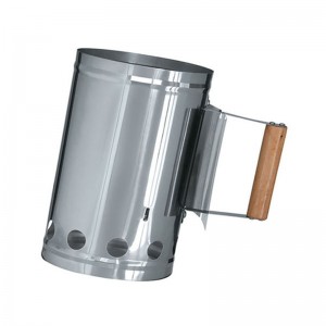 Από ανοξείδωτο χάλυβα μπάρμπεκιου Καμινάδα Starter