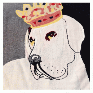 Λογότυπο προσαρμοσμένο Loose Αμερικανική ευρωπαϊκή μέγεθος Crown σκουλαρίκια στερλίνα φόρεμα πουλόβερ γυναικών