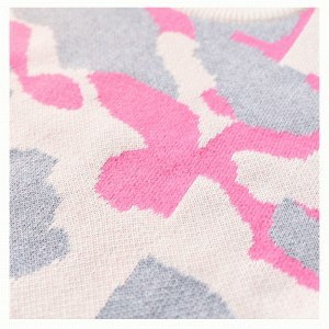 Κορεατικά μάλλινα μαλλιά στυλ Μικρό ζεστό ζακέτα Πουλόβερ πλεκτά