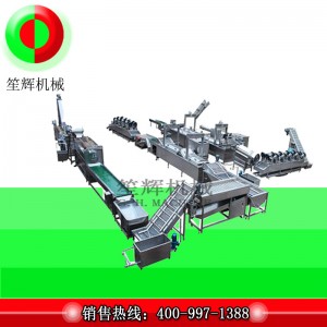 Μεγάλες γραμμές παραγωγής γαλλικών πατάτας