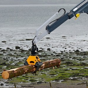 Χειροκίνητο γερανό χειρισμού ξύλου