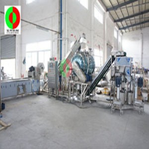 Γραμμή παραγωγής κοπής και καθαρισμού πιπεριών