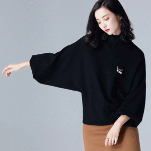 Προσαρμοσμένο 50% Μάλλινο 50% Ακρυλικό υψηλό πουλόβερ μανίκι φανελάκι φανελάκι