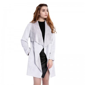 Ενηλίκων Fleece Fleece Coats Γυναικεία Fleece Cardigan Γυναικεία Ζεστά Μπουφάν