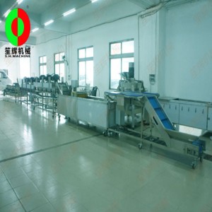 Ο καθαρισμός και η ξήρανση στον αέρα με βαθμολόγηση της γραμμής παραγωγής