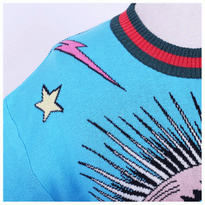 OEM Big Jacquard γυναικείο πουκάμισο πουλόβερ μακιγιάζ πουλόβερ 2018