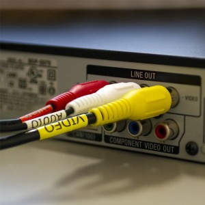 3-αρσενικό RCA σε 3-αρσενικό RCA σύνθετο βίντεο ήχου A / V καλώδιο AV επιχρυσωμένο