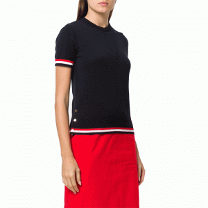 Προσαρμοσμένη καλοκαιρινά πλεκτά Μικρά πλεκτά πουλόβερ των γυναικών της MOQ