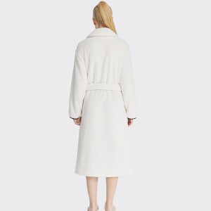 Γυναίκα Snuggle Fleece Κέντημα Ρόμπερ