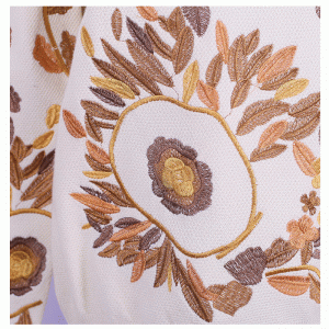 Προσαρμοσμένο σχέδιο Floral κέντημα κυρίες πανί μάλλινο πουλόβερ πουλόβερ