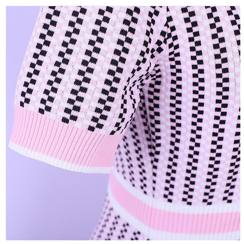 Προσαρμοσμένες καλοκαιρινές κυρίες OEM καρφίτσες Mini Bodycon Computer Knit πουλόβερ πουλόβερ
