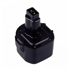 9.6V επαναφορτιζόμενη μπαταρία τρυπανιού Ni-Cd 1700mAh για Dewalt DE9062, DW9061, DW9062