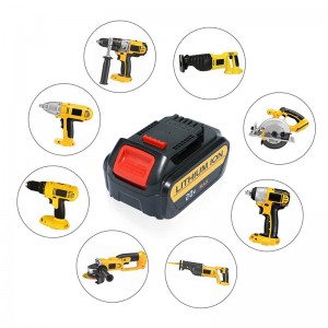 Li-ion 4000mAh 20V μπαταρία τρυπανιού για μπαταρίες Dewalt DCB180, DCB181, DCB182