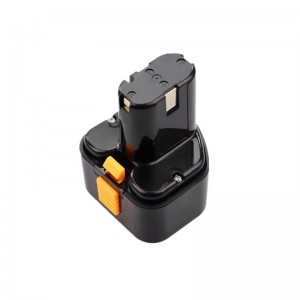 Μπαταρίες αντικατάστασης Ni-Mh 9.6V 3000mAh Ηλεκτρικά εργαλεία για Hitach EB9S, EB9M, EB9H