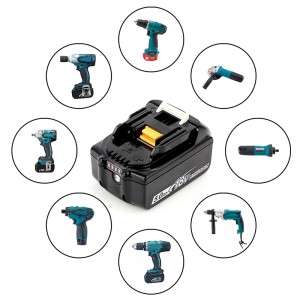 BL1815, BL1820, BL1825 18V 5000mAh Ανταλλακτική μπαταρία μπαταρίας μπαταρίας