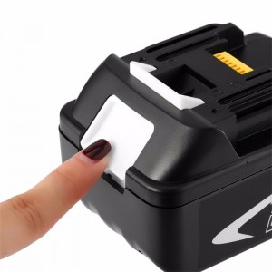 Επαναφορτιζόμενες μπαταρίες μπαταρίας 18V 6000mAh Li-ion για μπαταρίες Makita BL1845, BL1850, 194205-3