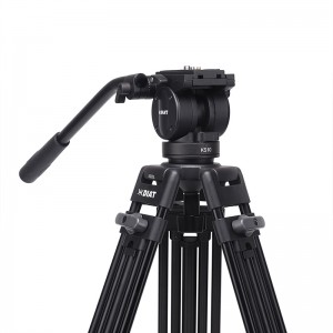 Diat A203L KS-10 Ψηφιακό κράμα αλουμινίου Τρίποδο υποστήριξης βίντεο 1,8 μέτρα ύψος 3 τμήματα