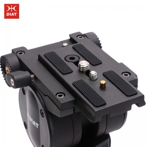 Diat A203L KS-10 Ψηφιακό κράμα αλουμινίου Τρίποδο υποστήριξης βίντεο 1,8 μέτρα ύψος 3 τμήματα