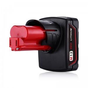 Λιθίου 12V 4000mAh αντικατάσταση κυττάρων για Milwaukee 48-11-2411 M12 μπαταρίες εργαλείο ηλεκτρικών εργαλείων