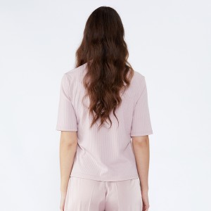 Γραφείο Απλά Σχέδια O Μπλούζα και Πουκάμισο Γυναικείο Ριγέ Γυναικείο JCGJ190315083