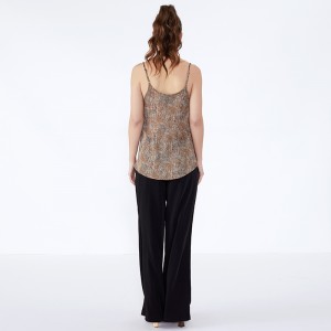 Τελευταία σχεδίαση Loose Streetwear Ladies παντελόνι μαύρο παλτό παντελόνι JSDJ2516