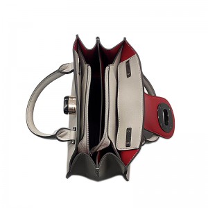 Κομψά αδιάβροχα σάκοι Lady Satchel pu μοναδική τσάντα