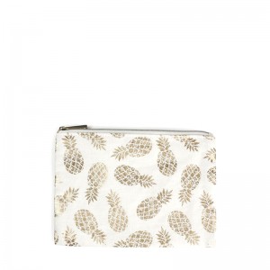 100% Φυσικό καλώδιο ανανάς δημοφιλή καλλυντικά τσάντα