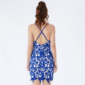 Γυναίκες Ονόματα Retro Sexu Επιστροφή Ανοιχτό Βραδινό Μπλε Φόρεμα