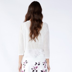 Γυναίκες λευκές κορεατικές κυρίες Δύο Κομμάτι Γυναικεία Ένδυση Μακρυμάνικα Μπλούζες Tops