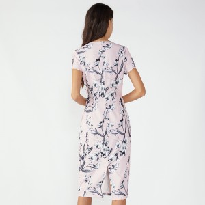 Πολυέστερ Lady μόδας Κορέας Crochet Μακρύ φόρεμα Lycra