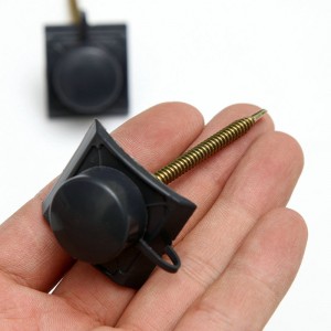 Ειδικά αξεσουάρ για PVC στεγανωτικό φύλλο στέγης αδιάβροχο βίδα και καπάκι για πλακάκια PVC