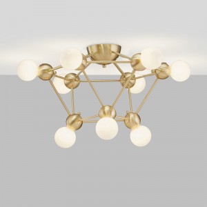 Νέο γυαλί απλό τέχνης μόδας πολυτέλειας μόδας πολυέλαιος Km2134