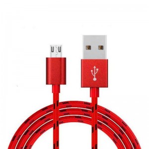 Καλώδιο δεδομένων με νάιλον πλέξιμο Micro to usb