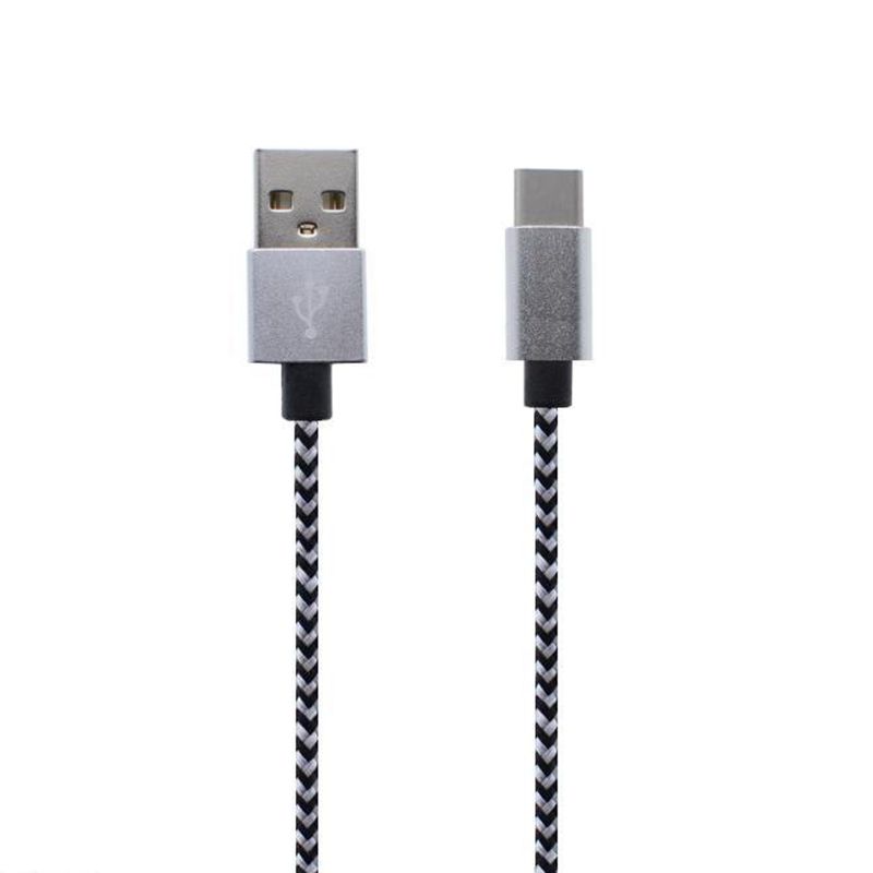 Καλώδιο δεδομένων τύπου C από USB σε νάιλον