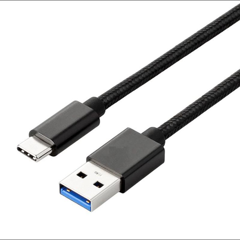 draubleType-C σε USB καλώδιο δεδομένων με νάιλον