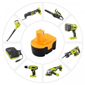 Ni-Cd 14,4V 1300mAh μπαταρίες ηλεκτρικών εργαλείων αντικατάστασης για Ryobi 1400144, 1400655