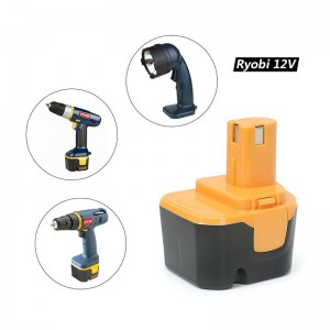 Ni-Cd 12V μπαταρίες 1500mAh μπαταρίας μπαταρίας για Ryobi 1400652, 1400652B