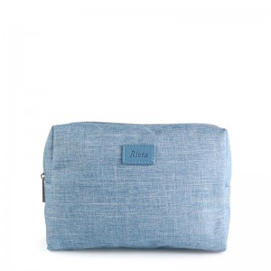 RPET ανακυκλωμένο υλικό καλλυντικών τσάντα