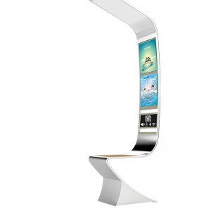 2019 Ζεστό Πώληση Smart Solar Street Park Έπιπλα Bench Seat