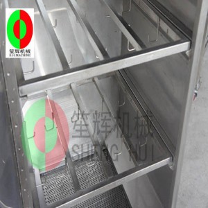 Μηχάνημα απόψυξης με θερμό αέρα