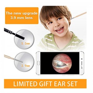 3 σε 1 Wifi Endoscope Spoon Ear